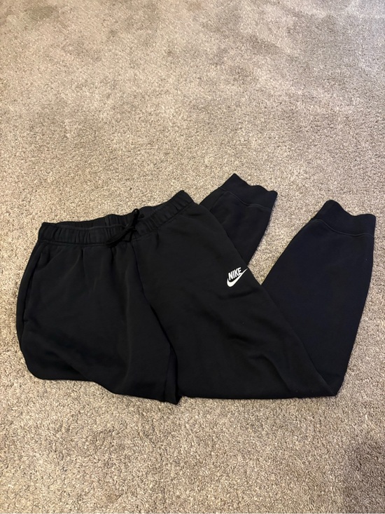 Nike Pants - Nike Black Fleece Jogger Sweatpants